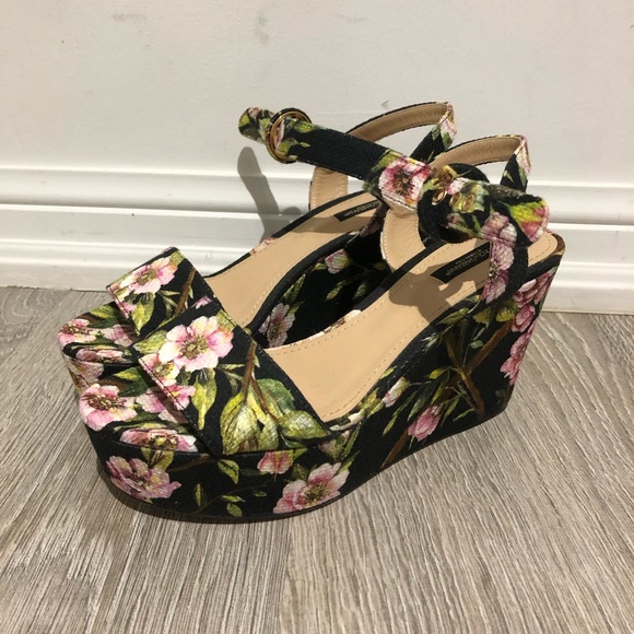 Dolce & Gabbana Shoes - Dolce & Gabbana | NEW Floral Wedges